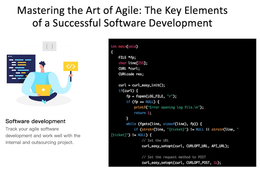 Agile software development with Sflow.io