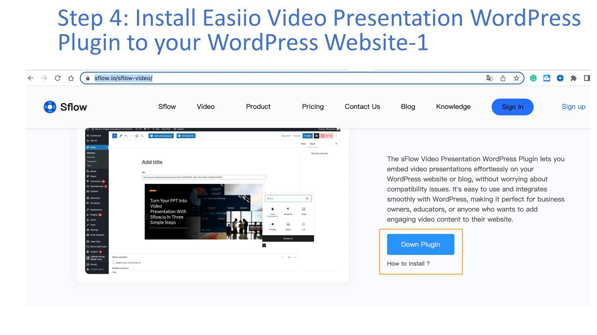 Sflow How To Install Wordpress Plugin Sflow How To Install Wordpress Plugin