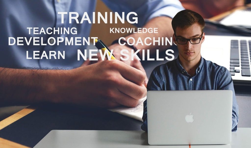 销售培训软件、视频演示、视频博客、视频培训、培训员工的图像
