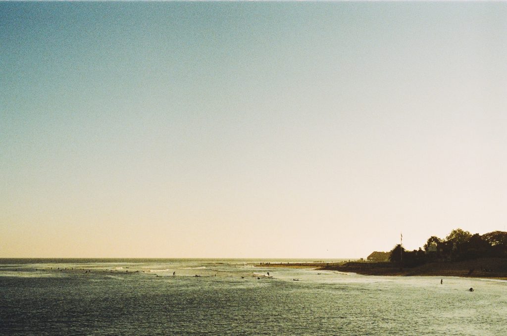 image for guided meditation, Malibu Lagoon State Beach, water, video presentation, sflow.io