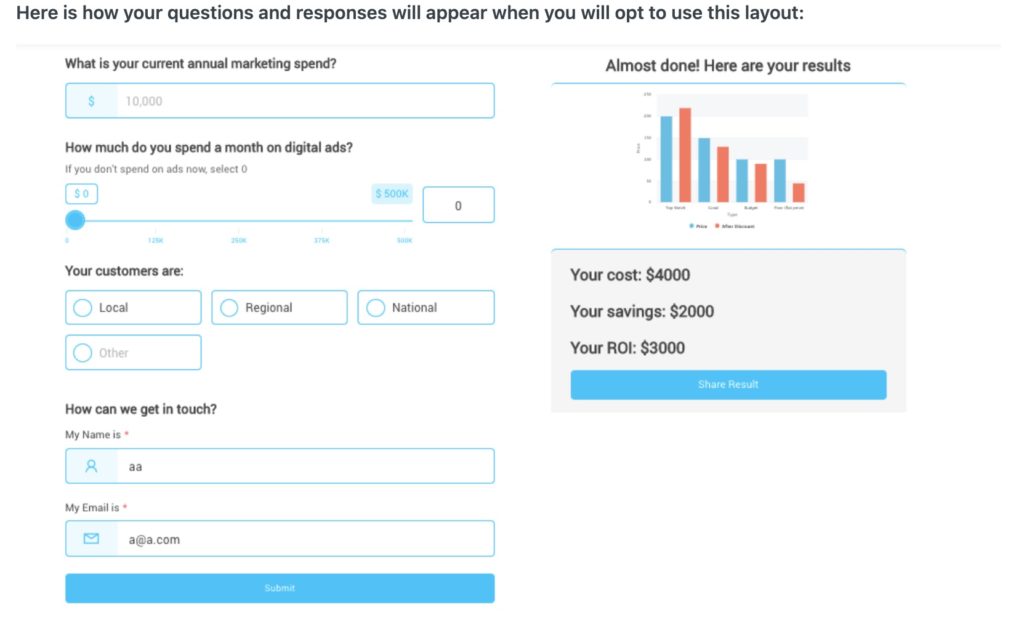 Image for Outgrow Ultimate Marketing, email marketing, video presentation, video blog, data analytics