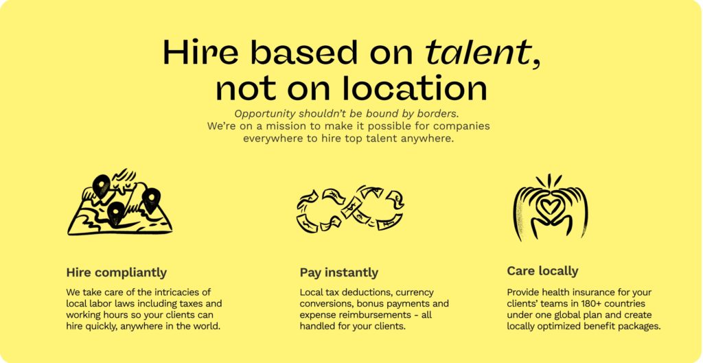 Image for Oyster, global sourcing, global hiring, remote employee, remote talents, 