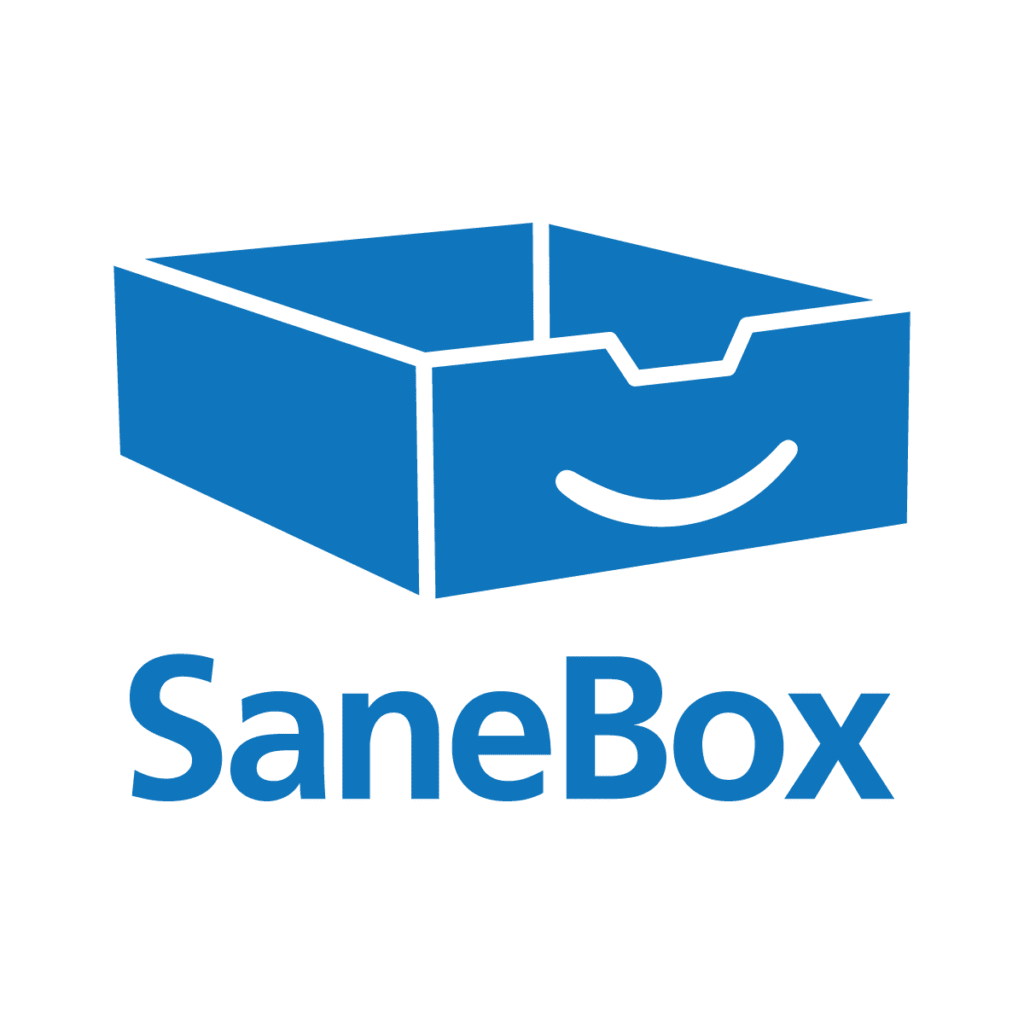 Image for SaneBox, logo, video presentation, video blog.