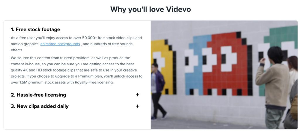 Videvo 的图像、视频忠诚度免费下载网站、视频营销、视频制作、视频博客、视频演示、为什么我们喜欢 Videvo